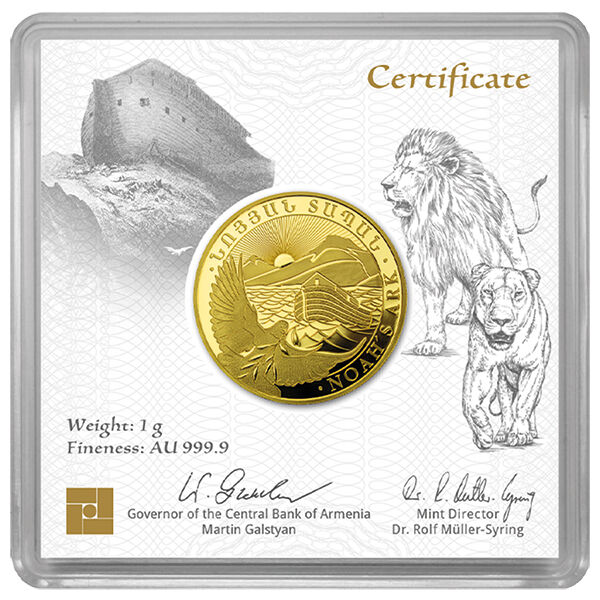 1 g Gold Arche Noah 2024