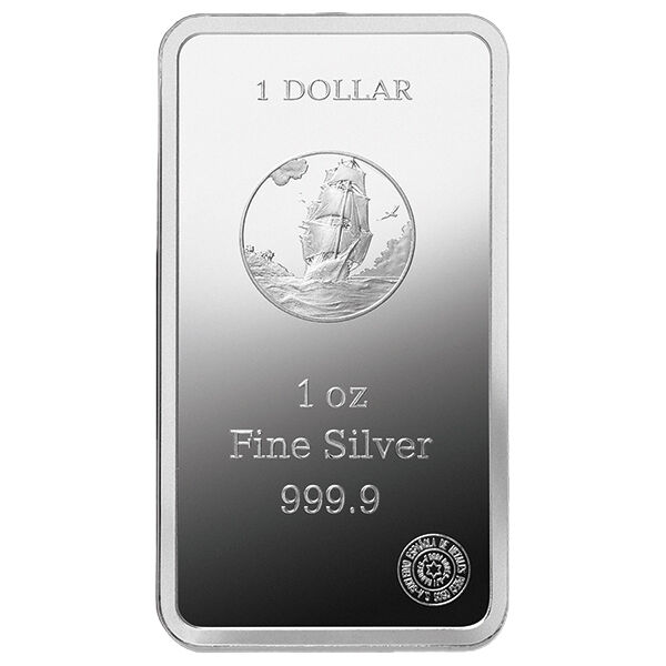Ascension Island Münzbarren 1 oz mit Nominalwert und Feingehalt