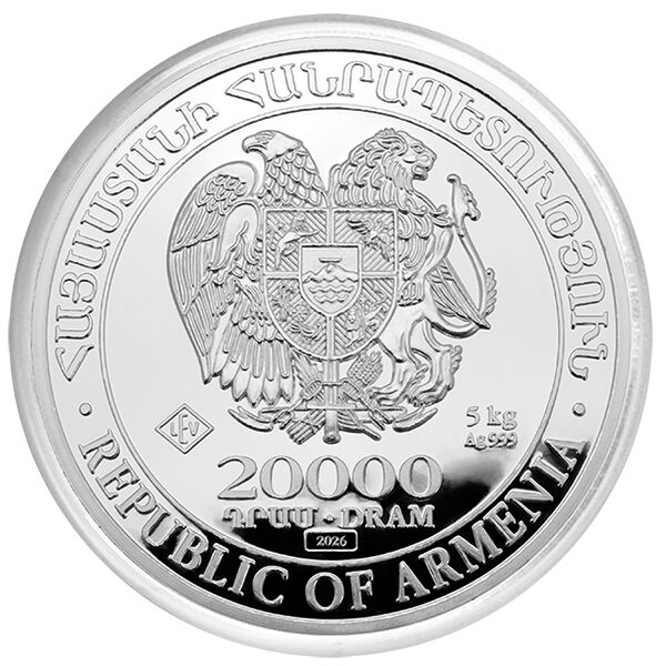 5 Kilo Silbermünze Arche Noah 2026