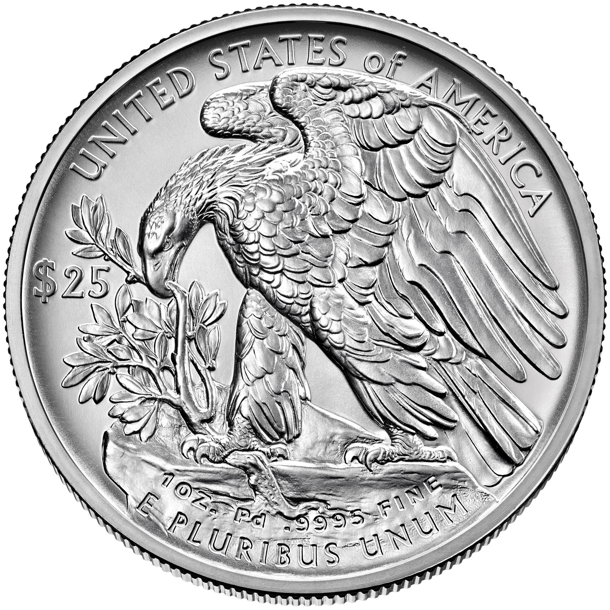 American Eagle Palladiummünze als Beispiel für den Verkauf von Palladiummünzen