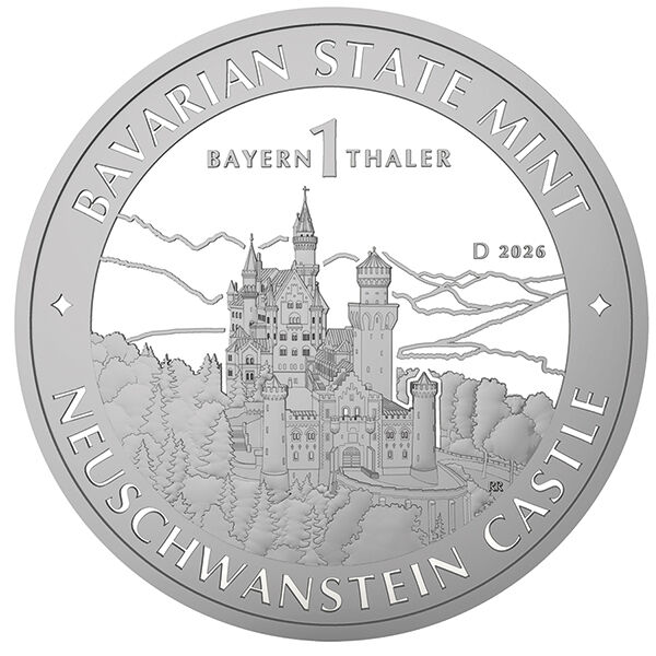 Bayern Thaler Silber 2026 Münze zur Anlage