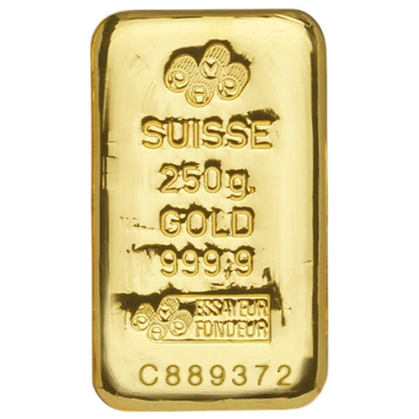 250 g Goldbarren PAMP 250 g Goldbarren PAMP