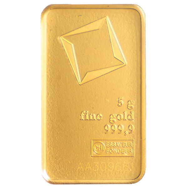 5 g Goldbarren Valcambi 5 g Goldbarren Valcambi