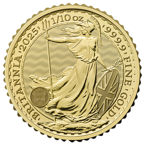 1/10 Unze Goldmünze Britannia 2025 1/10 Unze Goldmünze Britannia 2025