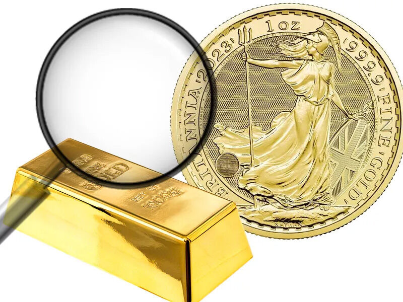 Falschgold und echtes Gold unterscheiden Echtes Gold richtig erkennen mit einfachen Mitteln