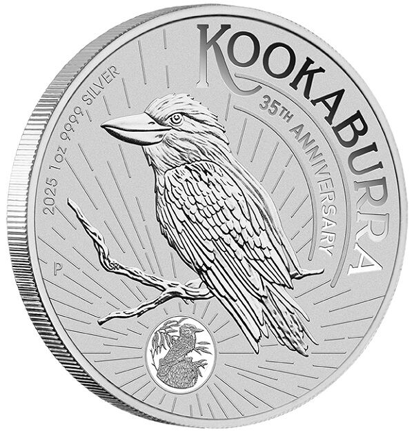 1 Unze Silbermünze Kookaburra 2025 Moroder Scheideanstalt