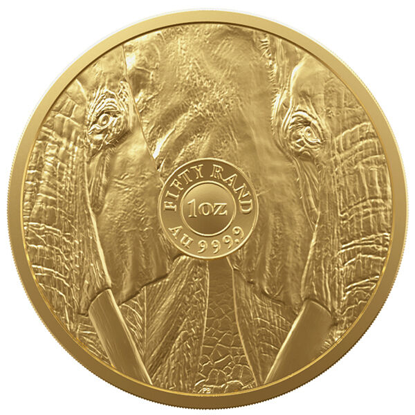 1 Unze Goldmünze The Big Five Elefant (diverse Jahrgänge)