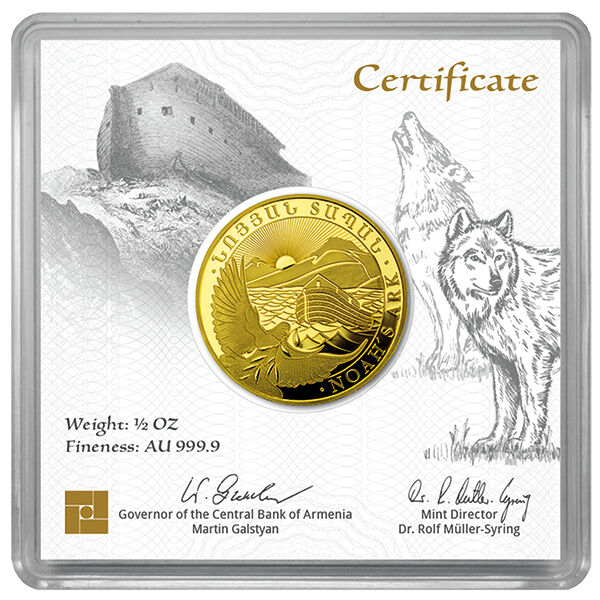 1/2 Unze Goldmünze Arche Noah 2026