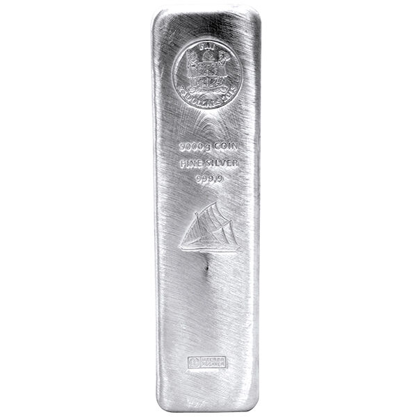 5000 g Silber Fiji Münzbarren (Argor-Heraeus)