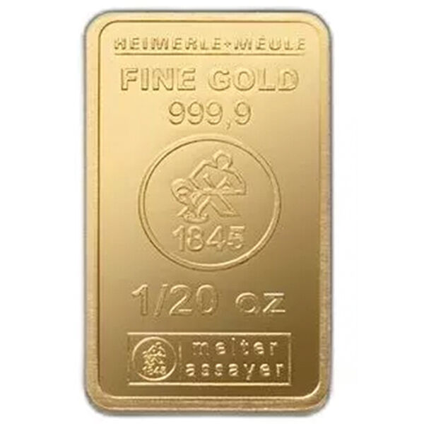 10 x 1/20 Unze Goldbarren UnityBar Collection Heimerle und Meule 10 x 1/20 Unze Goldbarren UnityBar Collection Heimerle und Meule