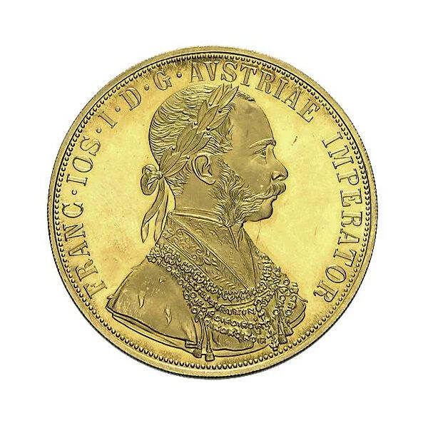 4 Dukaten Goldmünze Österreich