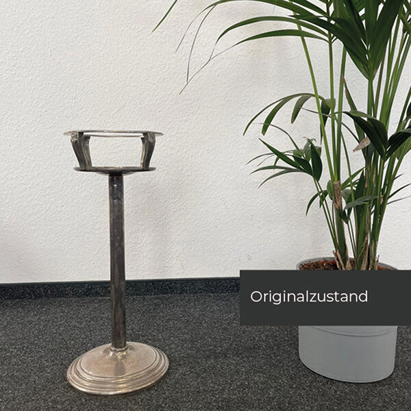 Ständer für Sektkühler versilbert (nur Abholung in Essen) Ständer für Sektkühler versilbert (nur Abholung in Essen)