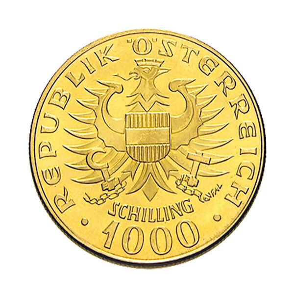 1000 Schilling Gold Babenberger (diverse Jahrgänge) 1000 Schilling Gold Babenberger (diverse Jahrgänge)