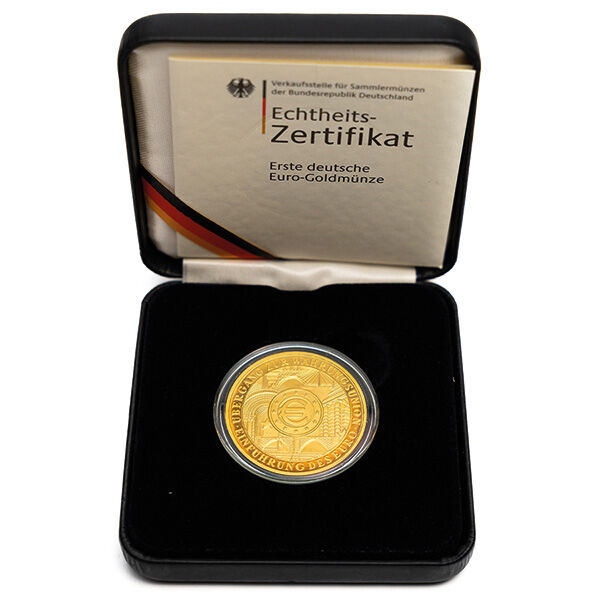 200 Euro Gold 1 Unze 2002 Währungsunion