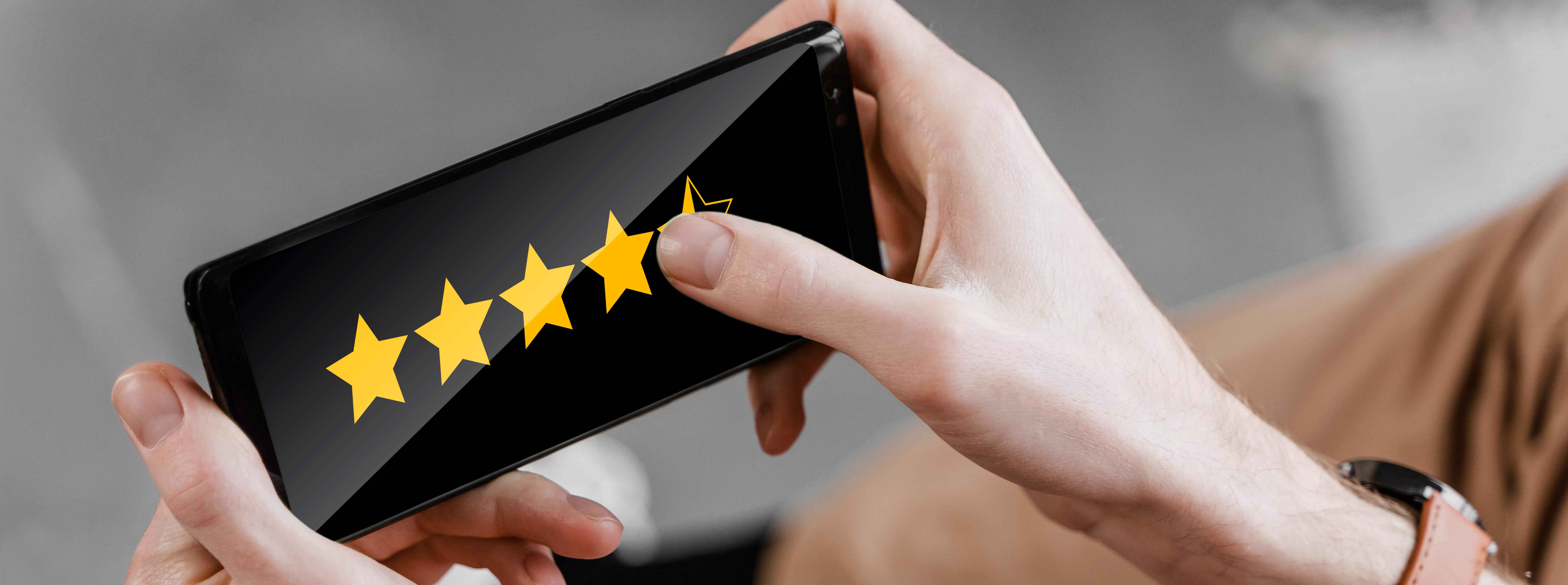 Kundenreview Header