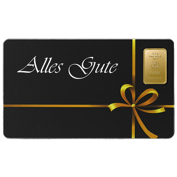 Alles Gute Goldbarren 2,5 g Alles Gute Goldbarren 2,5 g