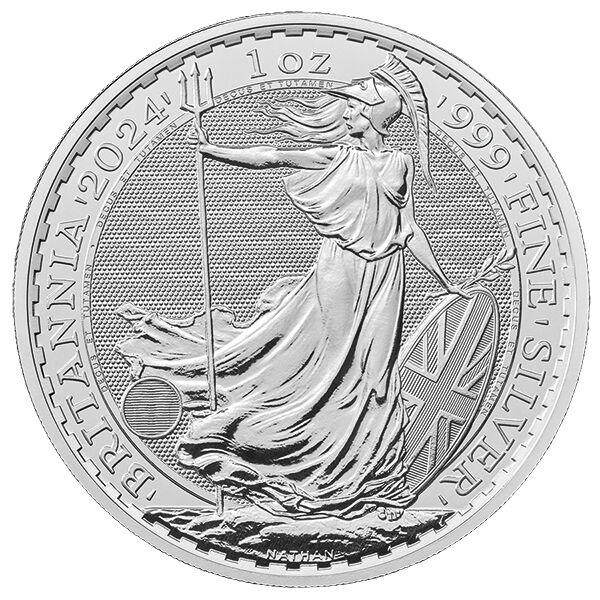 1 Unze Silber Britannia 2024