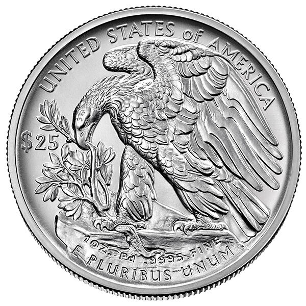1 Unze Palladium American Eagle (diverse Jahrgänge)
