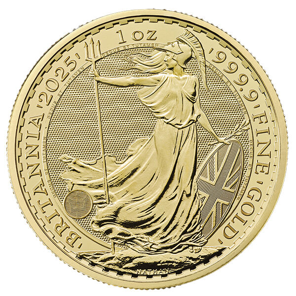 1 Unze Goldmünze Britannia 2025 1 Unze Goldmünze Britannia 2025