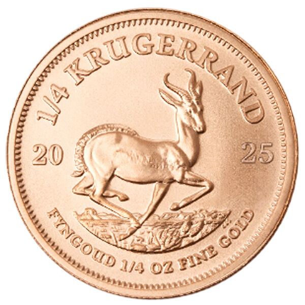 1/4 Unze Goldmünze Krügerrand 2025 1/4 Unze Goldmünze Krügerrand 2025