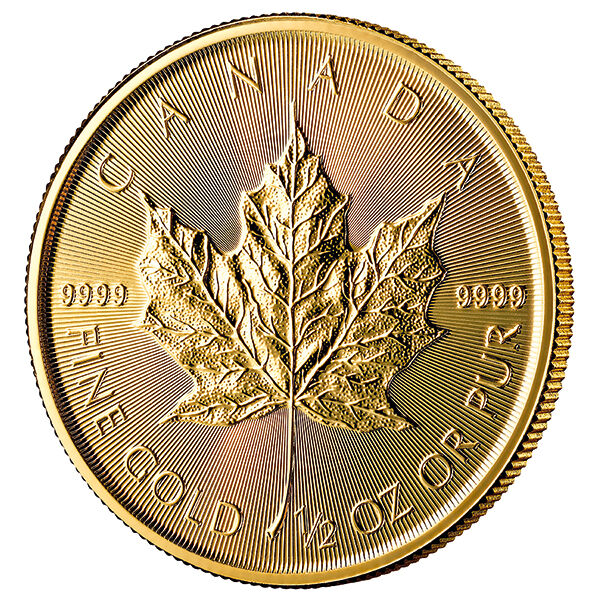 1/2 Unze Goldmünze Maple Leaf 2026