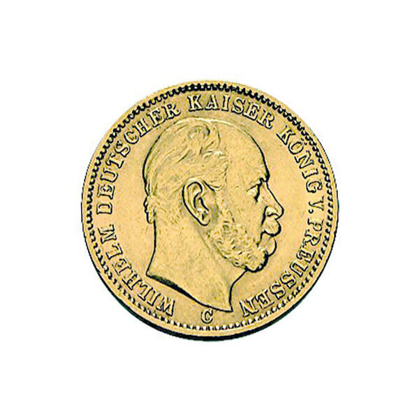 20 Mark Gold Deutsches Kaiserreich Wilhelm I (diverse Jahrgänge) 20 Mark Gold Deutsches Kaiserreich Wilhelm I (diverse Jahrgänge)
