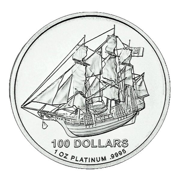 1 Unze Platinmünze Cook Island (diverse Jahrgänge) 1 Unze Platinmünze Cook Island (diverse Jahrgänge)