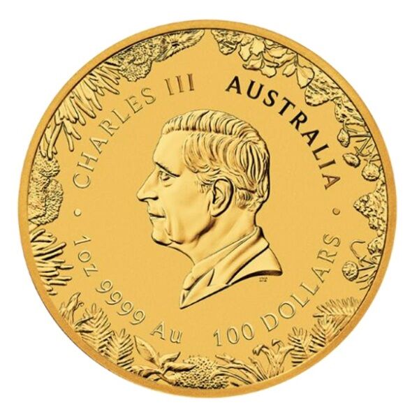 1 Unze Goldmünze Wonders of Australia 2026 Voderseite