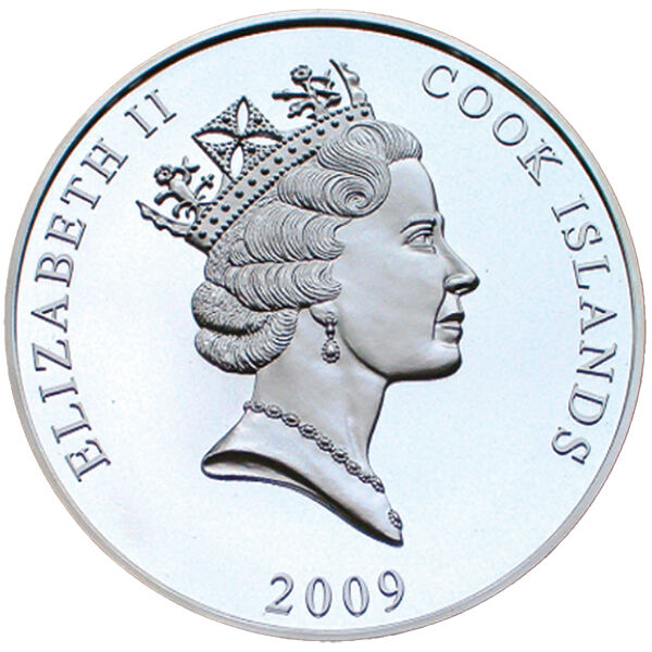 1 kg Silbermünze Cook Island diverse Jahrgänge