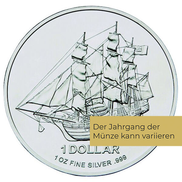 1 Unze Silbermünze Cook Island diverse Jahrgänge