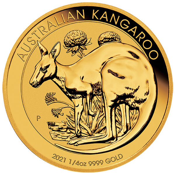 1/4 Unze Gold Australian Kangaroo (diverse Jahrgänge)