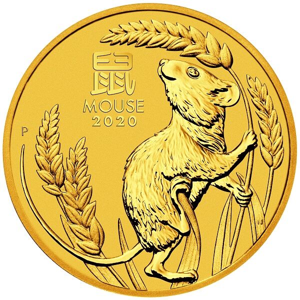 1 Unze Goldmünze Lunar III Serie Maus 2020 Rückseite Moroder Scheideanstalt 1 Unze Goldmünze Lunar III Serie Maus 2020 Rückseite Moroder Scheideanstalt