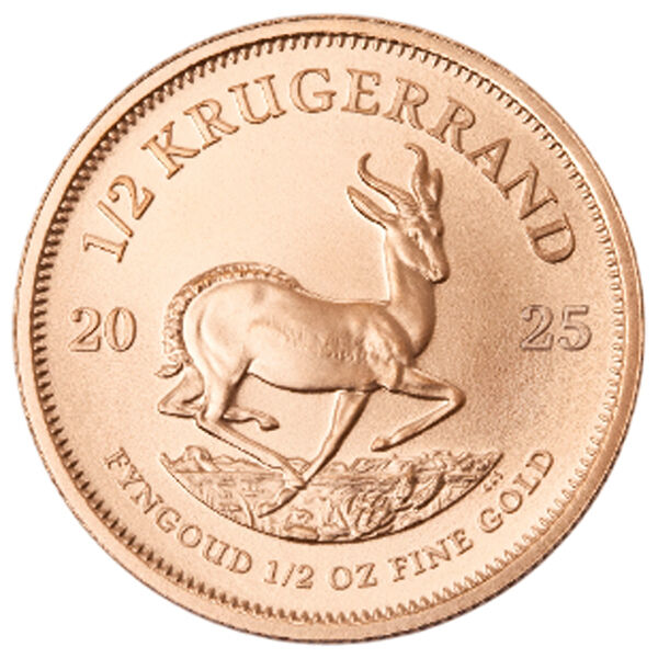 Krügerrand 1/2 Unze Goldmünze