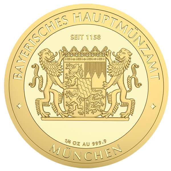 1/4 Unze Goldmünze Bayern Thaler diverse Jahrgänge