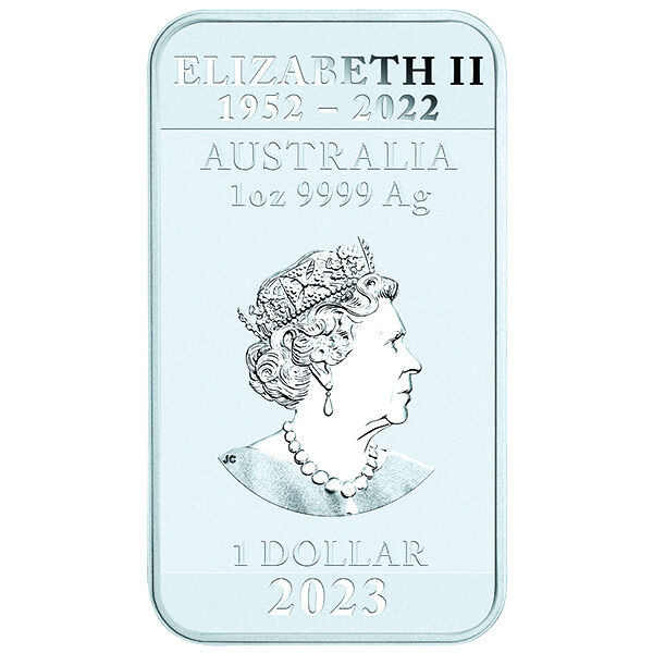 1 Unze Silbermünzbarren Dragon Rectangle (diverse Jahrgänge)