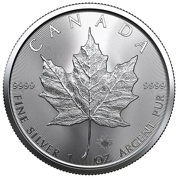 1 Unze Silber Maple Leaf (diverse Jahrgänge) 1 Unze Silber Maple Leaf (diverse Jahrgänge)