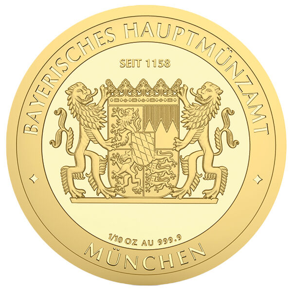 1/10 Unze Goldmünze Bayern Thaler 2026