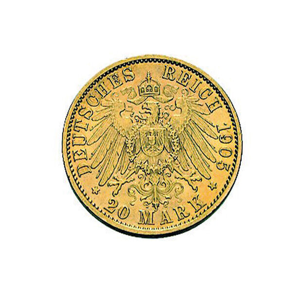 20 Mark Deutsches Kaiserreich Wilhelm II (diverse Jahrgänge)