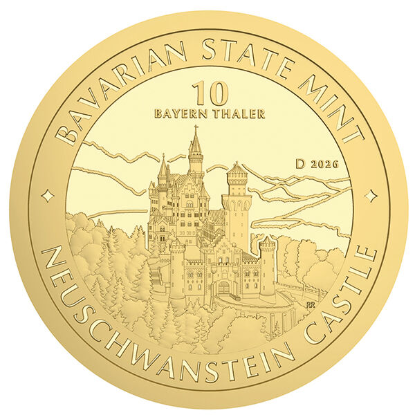 1/10 Unze Goldmünze Bayern Thaler 2026