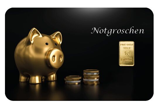1g Gold Geschenkbarren Notgroschen Heimerle und Meule Moroder Scheideanstalt 1g Gold Geschenkbarren Notgroschen Heimerle und Meule Moroder Scheideanstalt