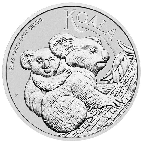 1 kg Silbermünze Australian Koala (diverse Jahrgänge) 1 kg Silbermünze Australian Koala (diverse Jahrgänge)