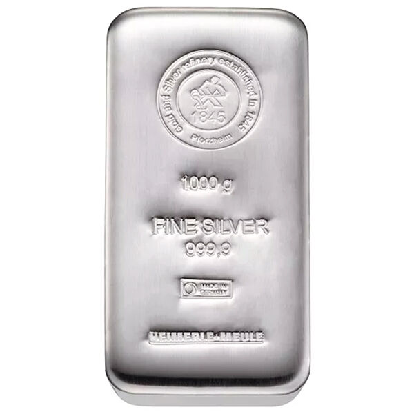 1 kg Silberbarren (diverse Hersteller) LBMA zertifiziert 1 kg Silberbarren (diverse Hersteller) LBMA zertifiziert
