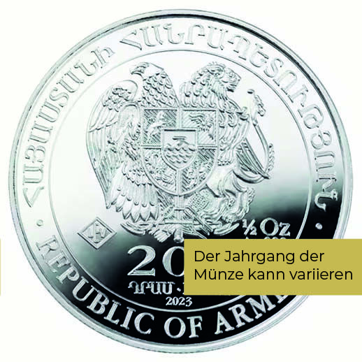 1/2 Unze Silber Arche Noah (diverse Jahrgänge) 1/2 Unze Silber Arche Noah (diverse Jahrgänge)